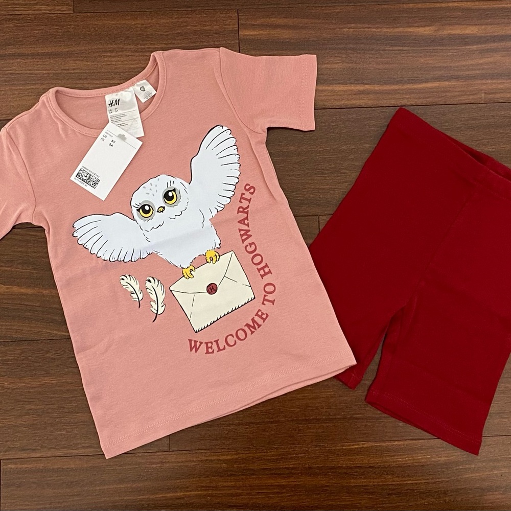 BNWT H&M Harry Potter Hogwarts Pjs